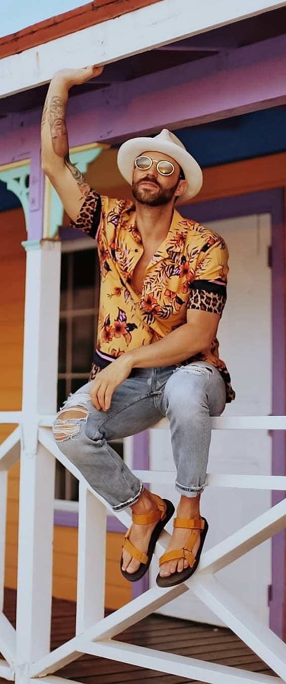 Hawaiian Outfit Ideas For Guys In 2019