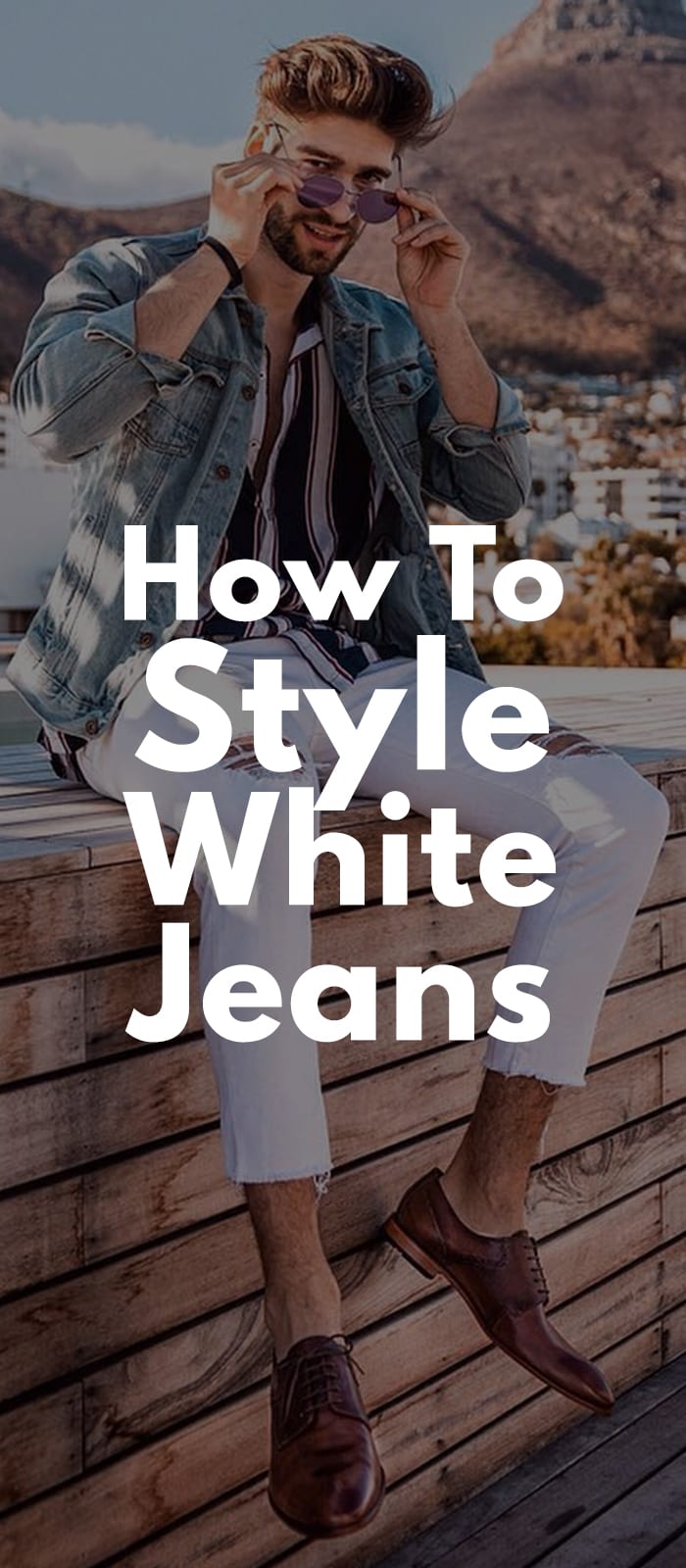 How To Style White Jeans.