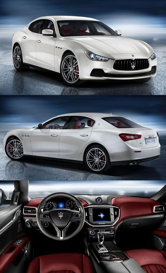Maserati Ghibli white images