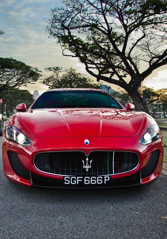 Maserati Gran Turismo red