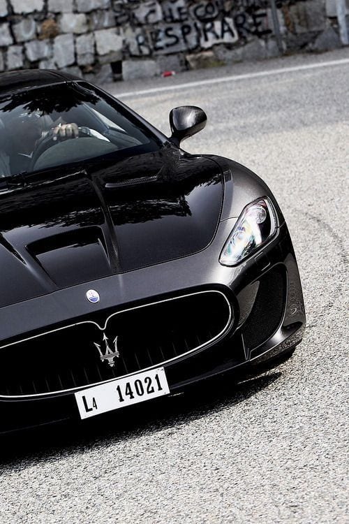 Maserati GranTurismo black chrome