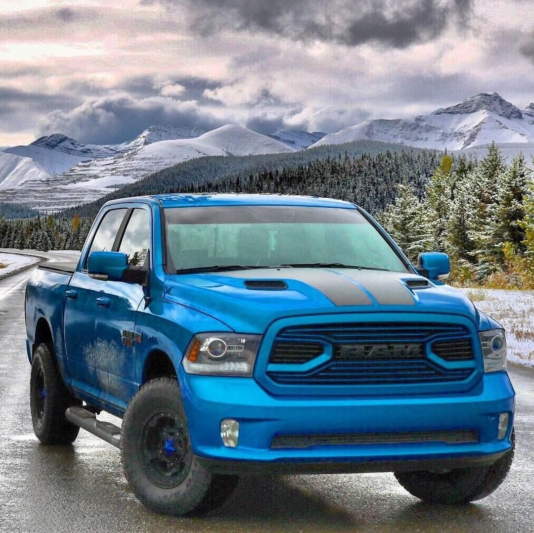 RAM BLUE TRUCK