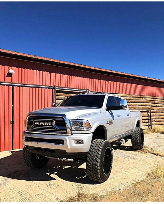 RAM SILVER TRUCK