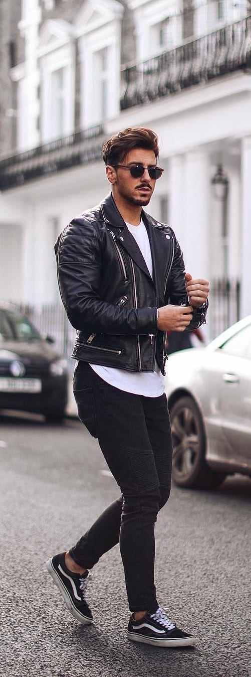 Trendy Biker Jackets For Guys