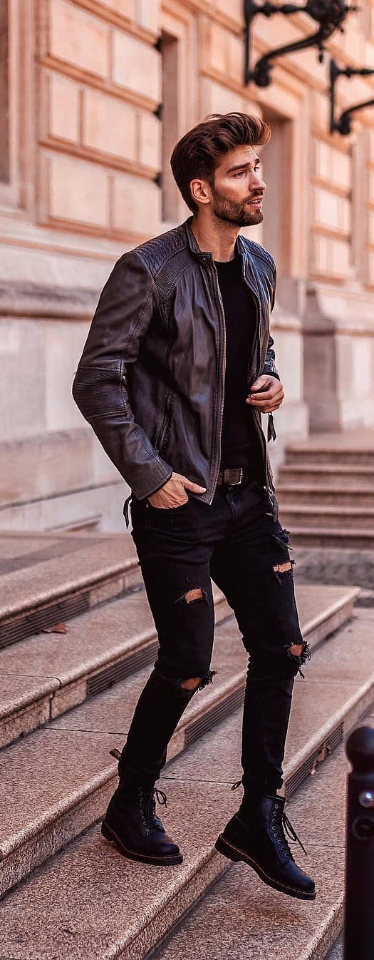 Trendy Biker Jackets For Men To Try