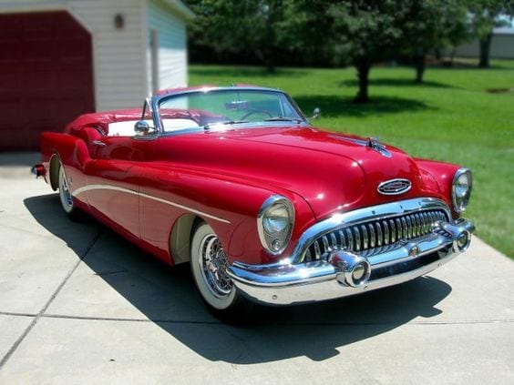 BUICK SKYLARK RED CAR