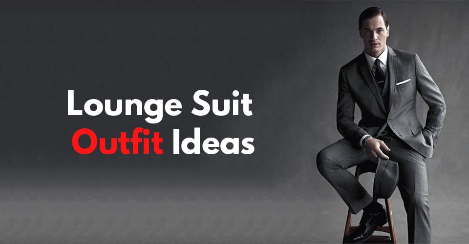 Lounge suit hot sale shoes