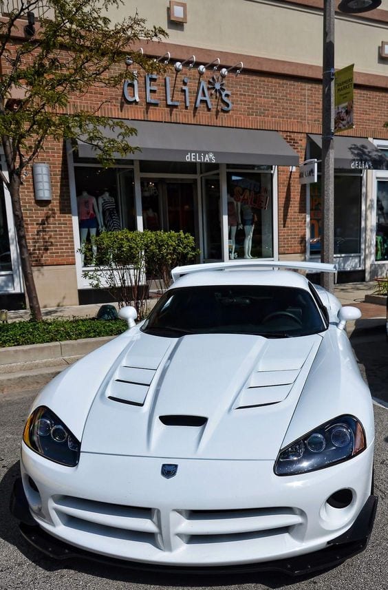 Dodge Viper WHITE