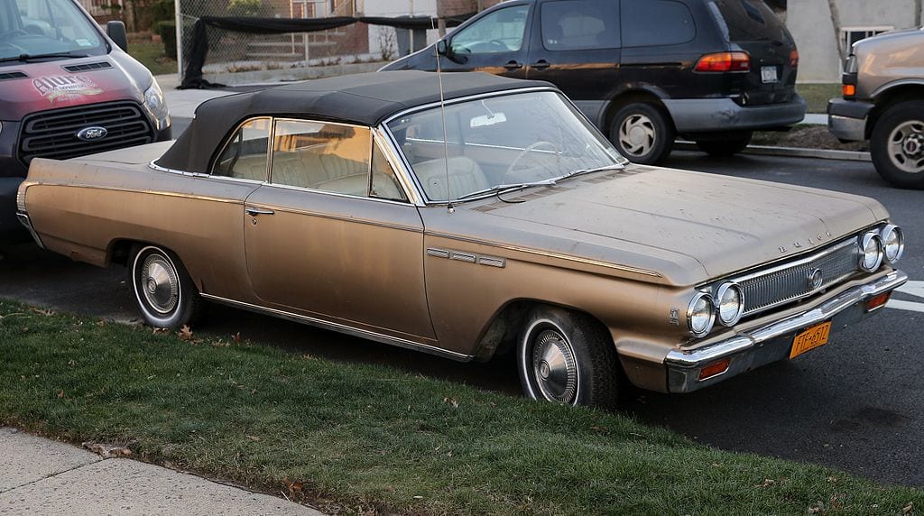 Green Buick Skylark Classic