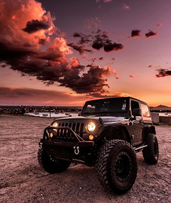 JEEP WALLPAPER SUNSET