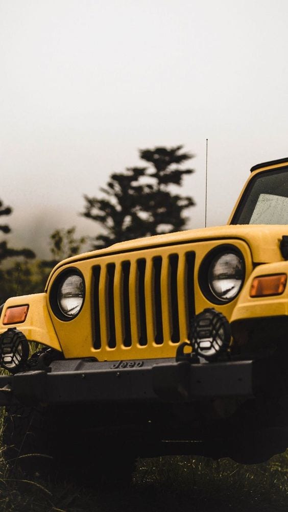 JEEP YELLOW CAR WALLPAPER