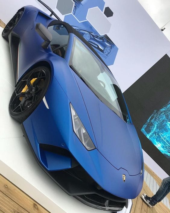 LAMBORGHINI BLUE MATTE