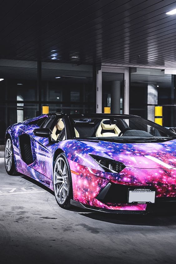 LAMBORGHINI IN GALAXY