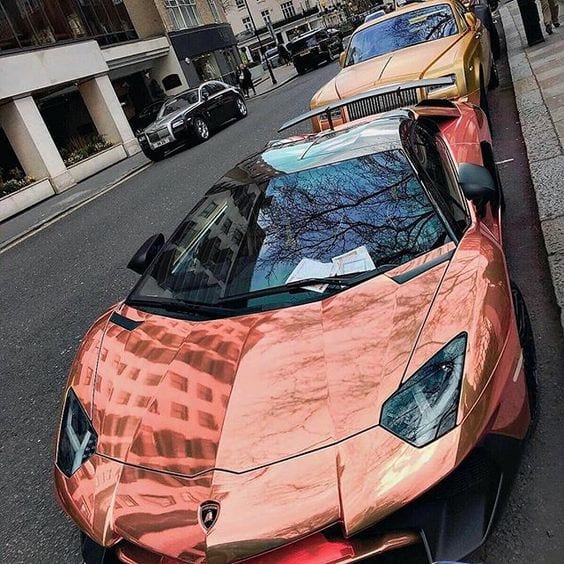 LAMBORGHINI ORANGE CHROME