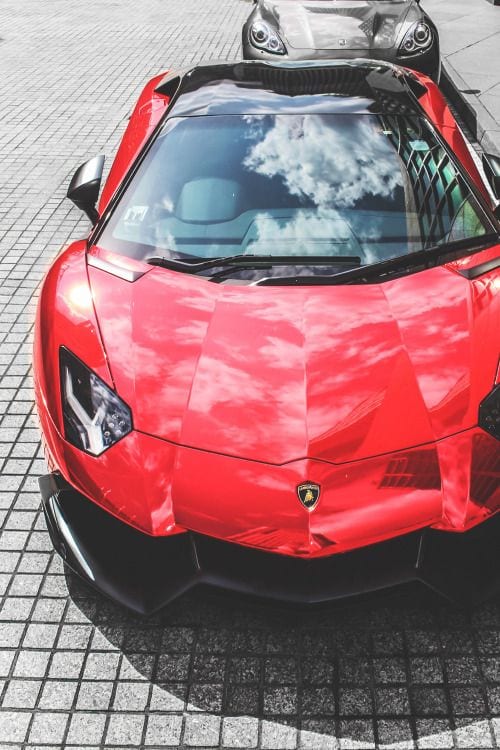 LAMBORGHINI Red Chrome