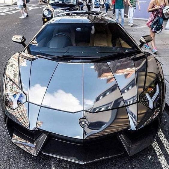 Lamborghini Chrome Aventador