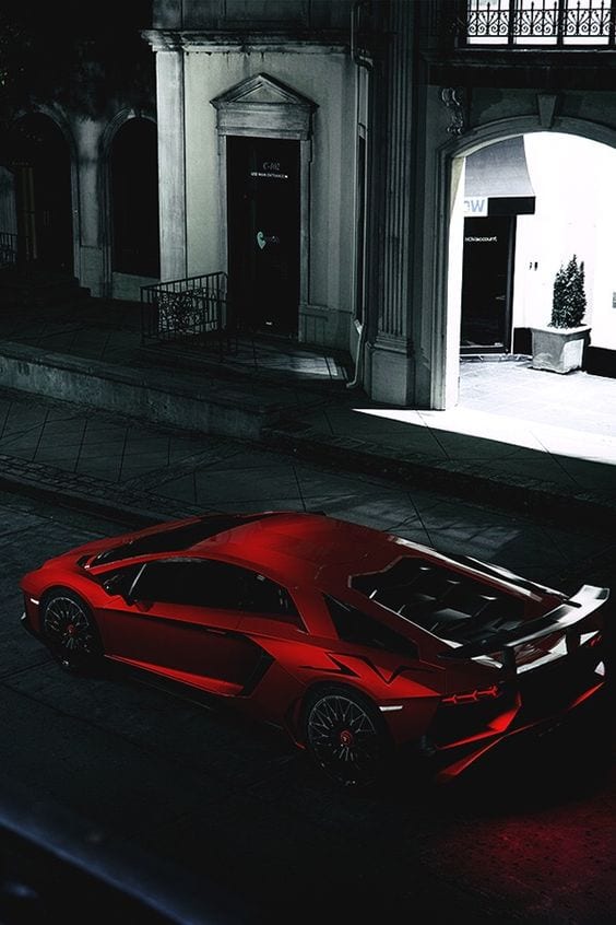 Lamborghini Satin chrome red