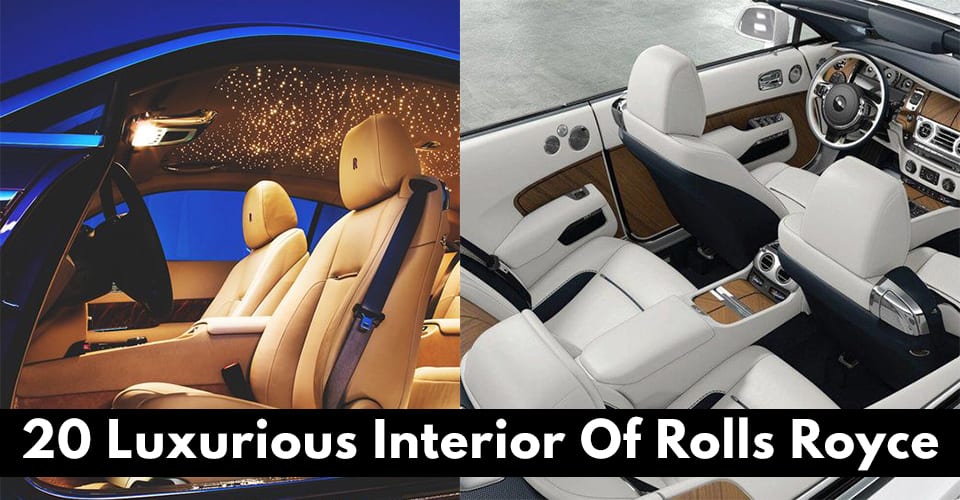 Luxurious Interior Of Rolls Royce!