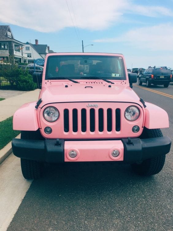 PINK JEEP CAR FOR GIRLS
