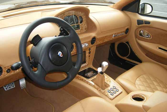 Panoz LLC esperante covertible interior