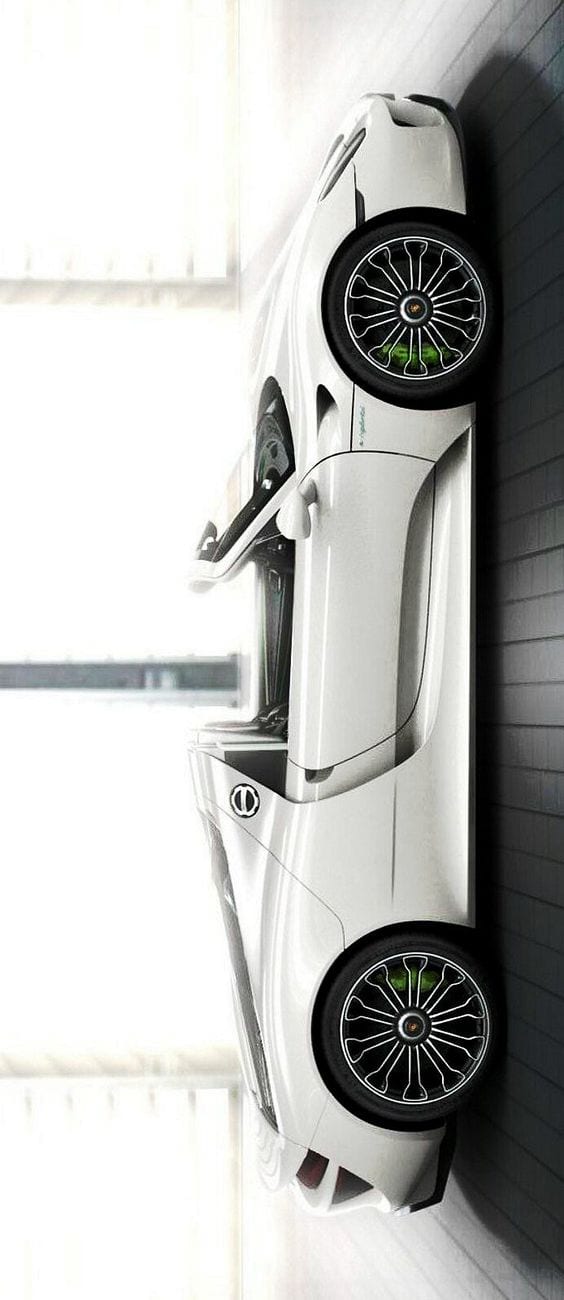 Porsche 918 spyder WHITE