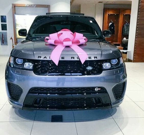 Range rover with bow