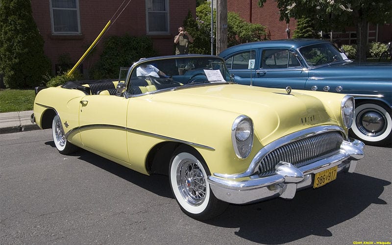 Yellow Buick Skylark