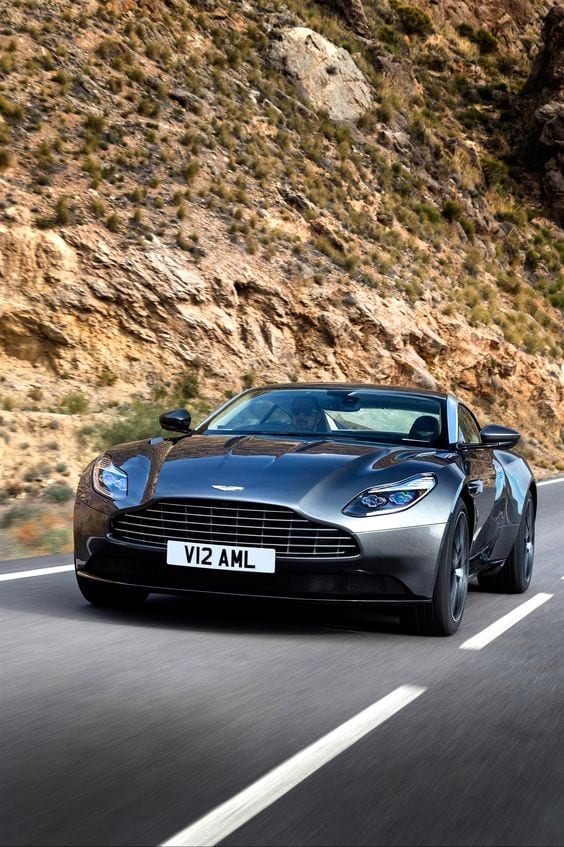 aston martin front view wallpaper