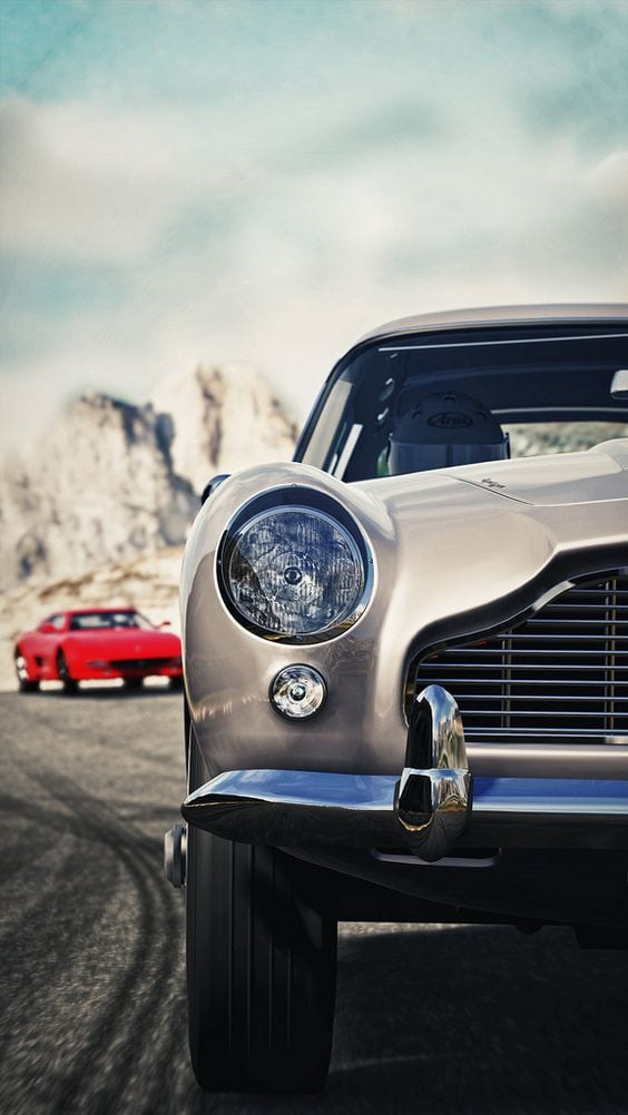Aston martin vintage car wallpaper