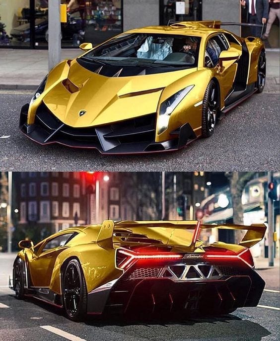 Lamborghini veneno gold