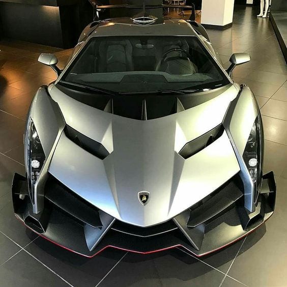 Lamborghini veneno grey