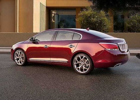 BUICK LACROSSE RED