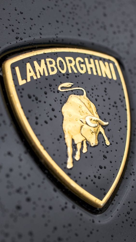 LAMBORGHINI GOLDEN LOGO