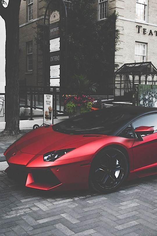 LAMBORGHINI RED MATTE