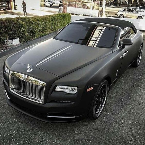 Matte Black Rolls-Royce