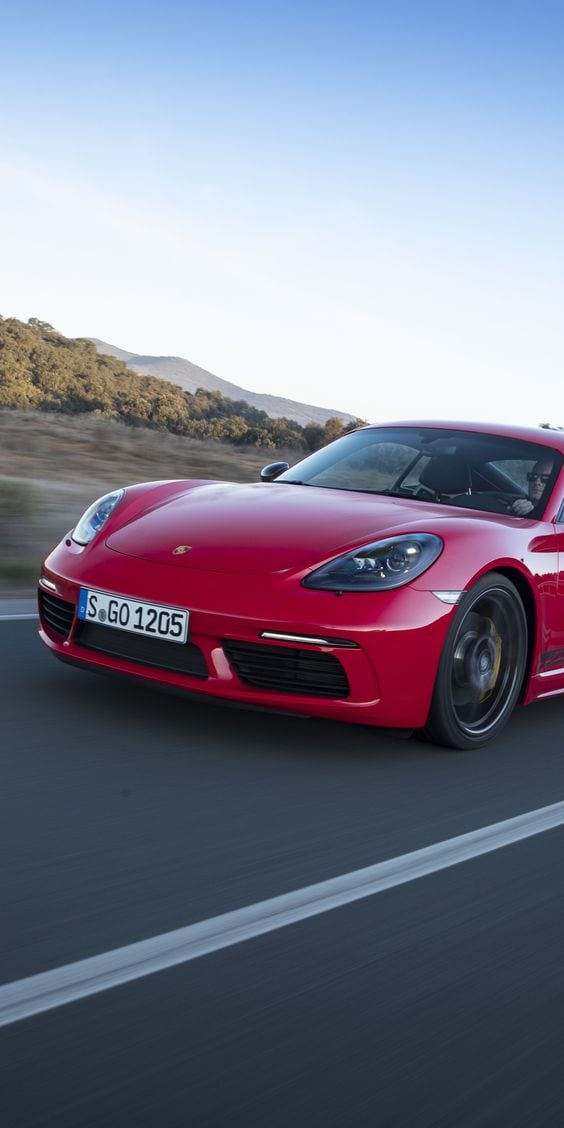 Porsche 718 Cayman RED