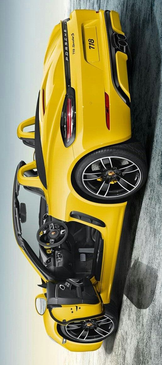 Porsche 718 YELLOW