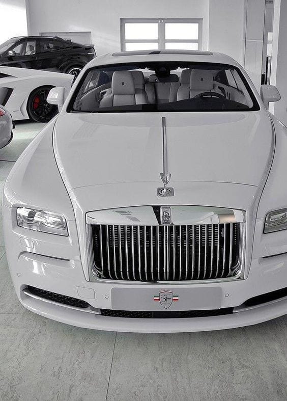 ROLLS ROYCE CHROME WHITE