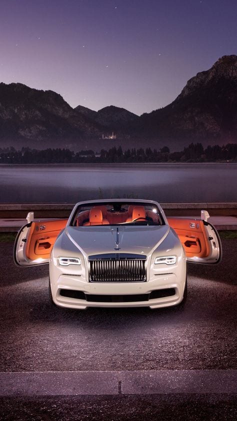 ROLLS ROYCE WHITE DAWN WALLPAPER