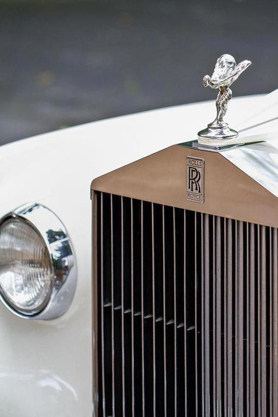 ROLLS ROYCE WHITE LOGO