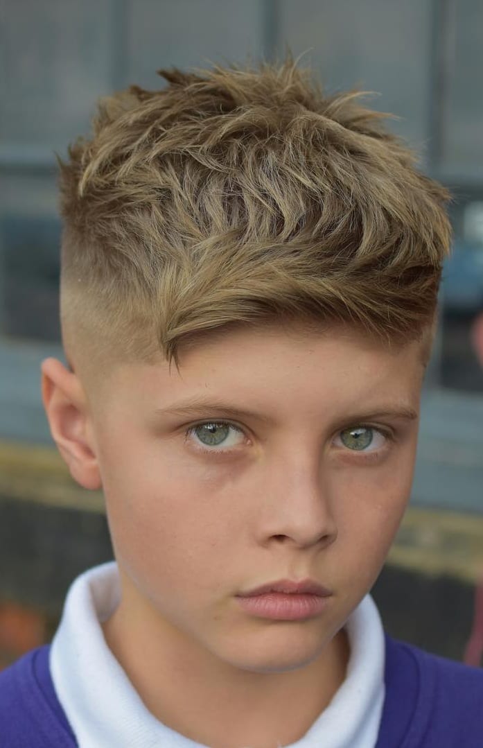 Fade Haircut for kids