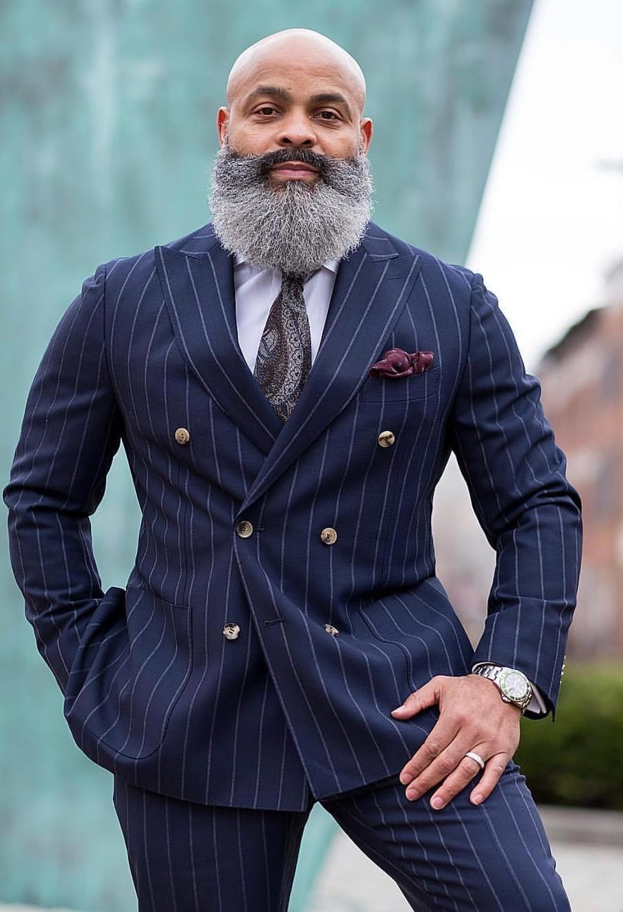 Mens Blue Suit Outfit Ideas