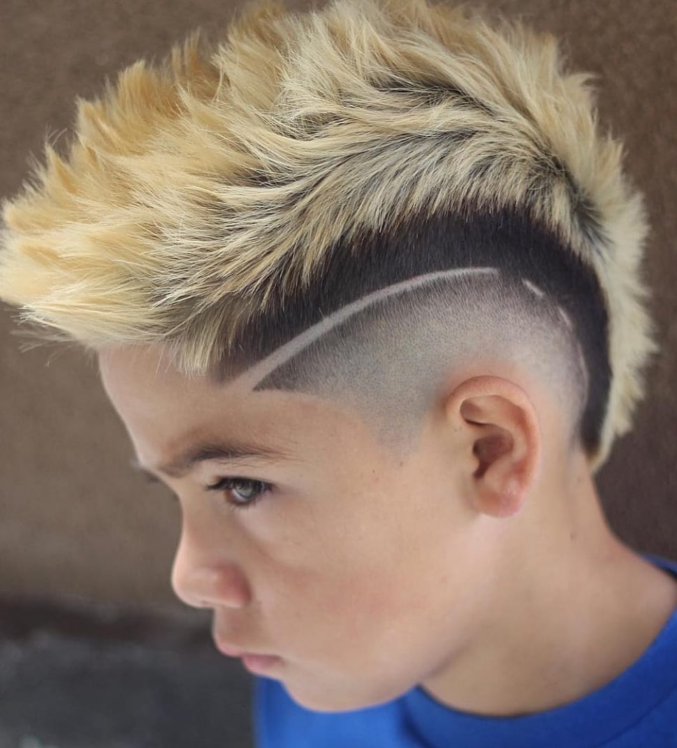 Mohawk Style for Kids Haircut