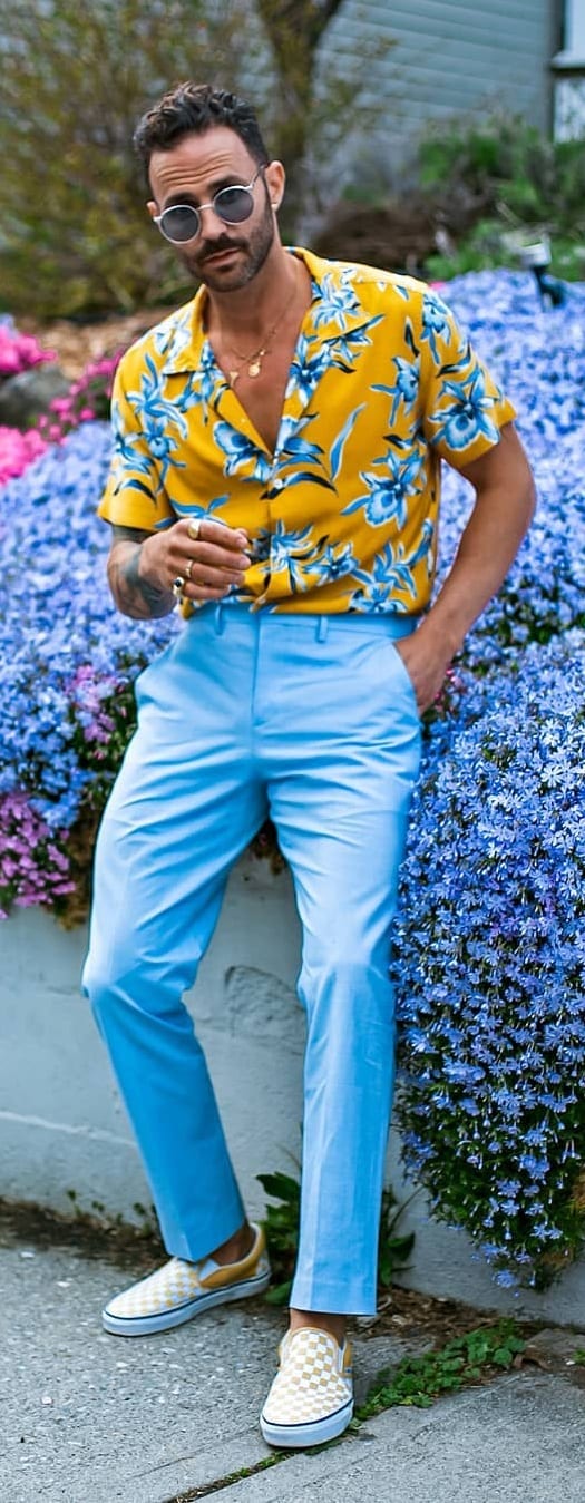 Yellow floral button up dress hotsell