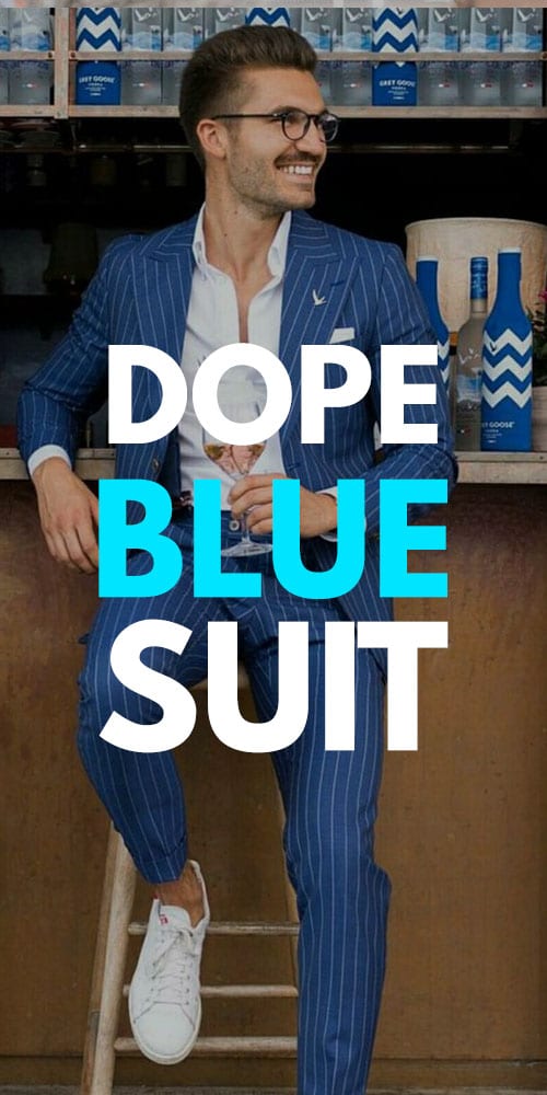 Dope Blue Suits 2019