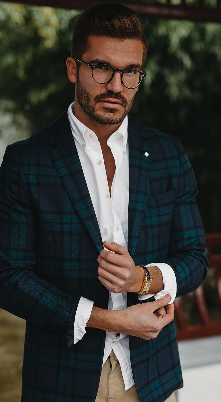 Checkered Blazer Outfit for men Best Fashion Blog For Men TheUnstitchd