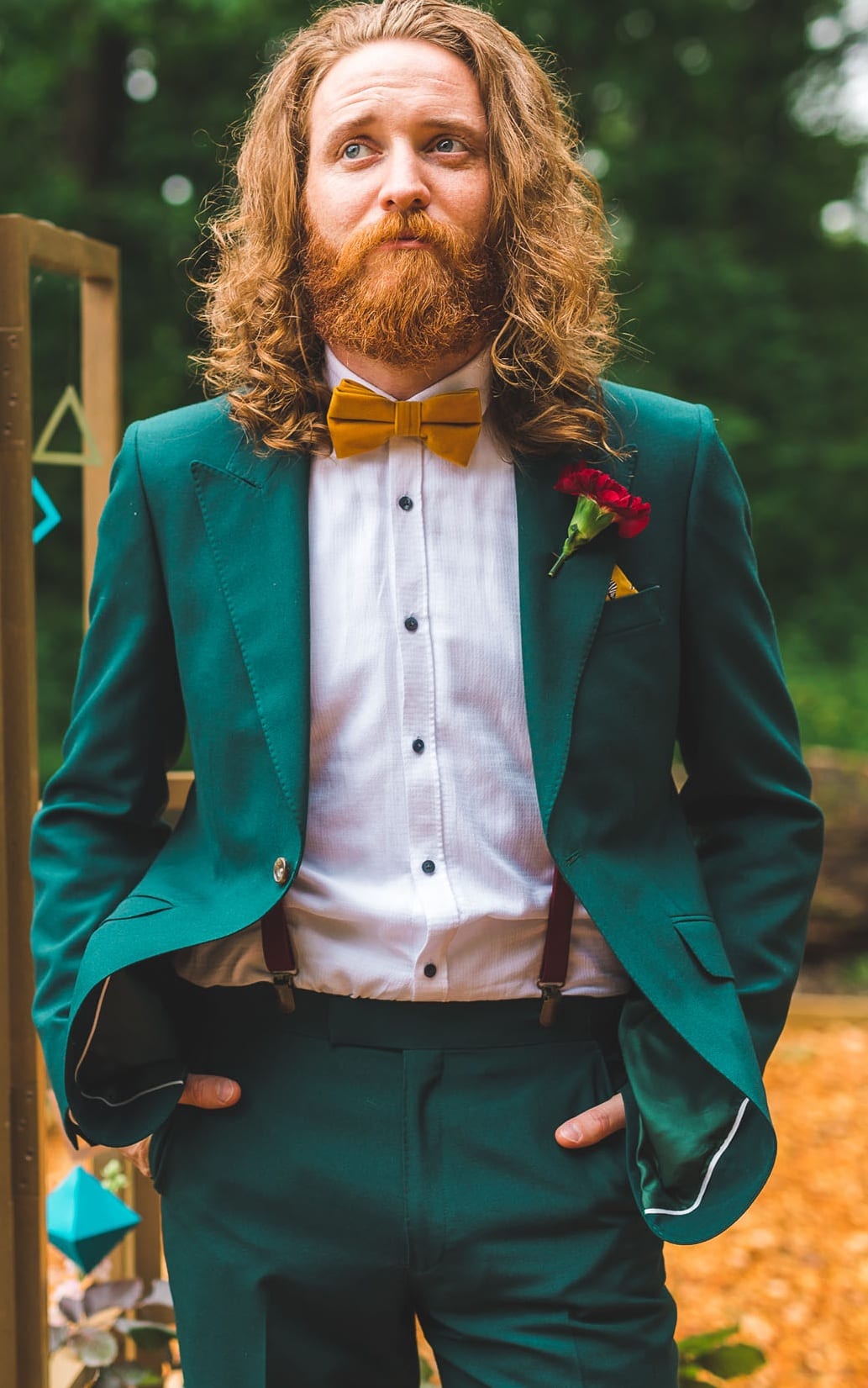 Green Wedding Suit Ideas for Men 2019