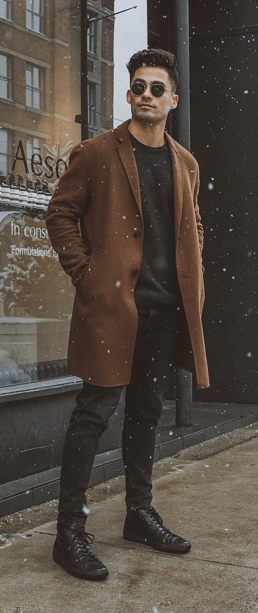 overcoat jacket for men