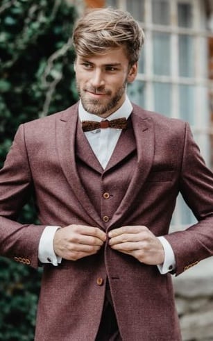 Tweed Suits for wedding