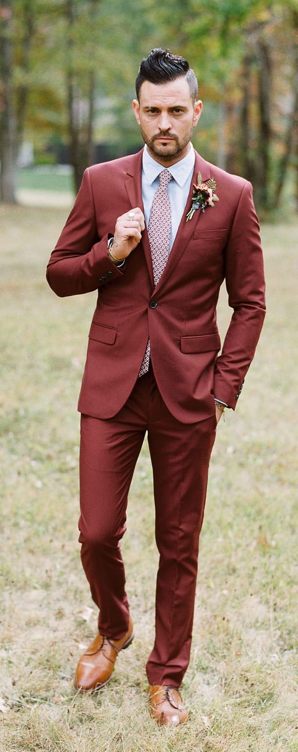 Wedding Suit Ideas for Fall